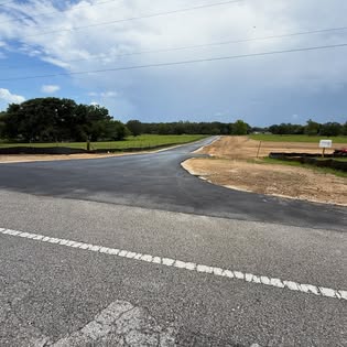 Finished subdivision entrance off the highway in Dade City FL